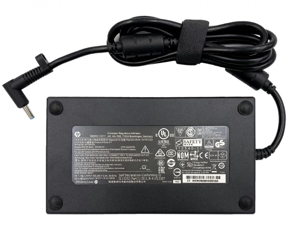 Блок питания HP 19.5V 10.25A 200W (4.5x3.0) - изображение 1